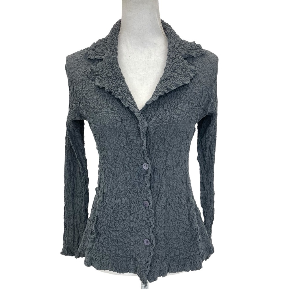 Issey Miyake Cauliflower Jacket M/L Gray